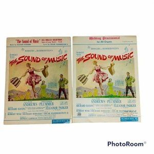 The Sound Of Music All Organ Selection Songbook And Wedding Processional 1959